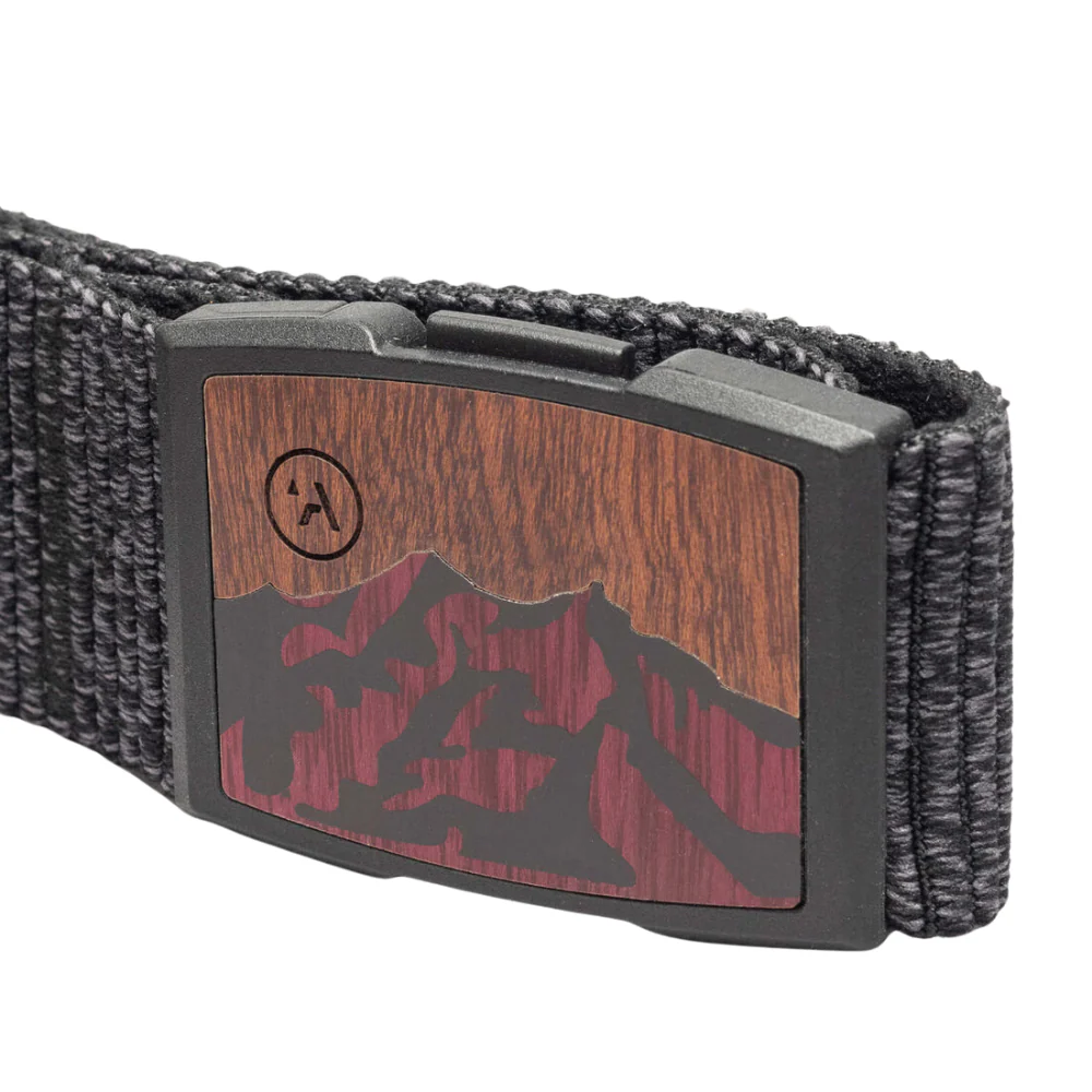 Arcade Woody Belt - Heather Limo - Image 3