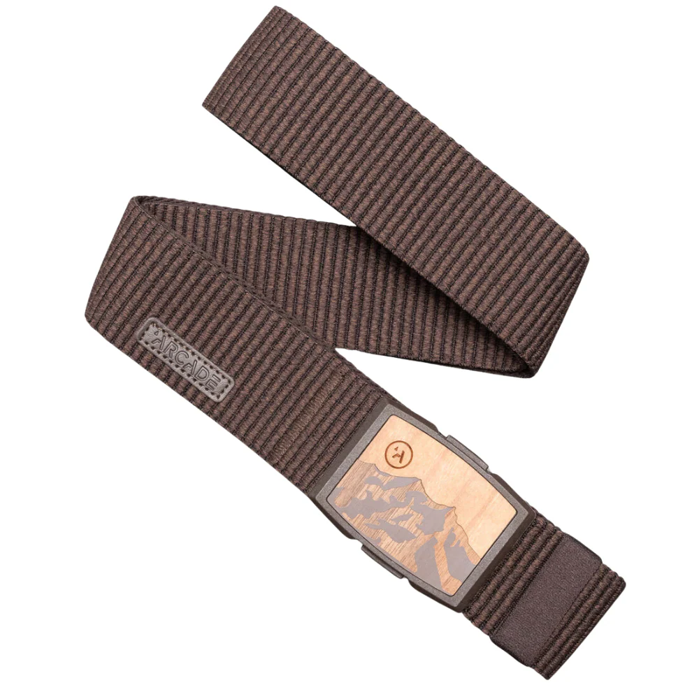 Arcade Woody Belt - Heather Walnut