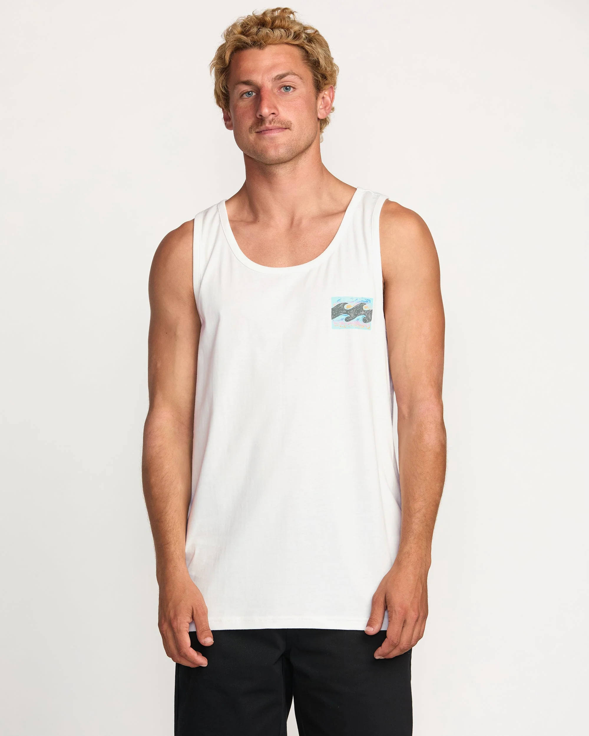 Billabong Men's Crayon Wave Premium Tank - Image 3