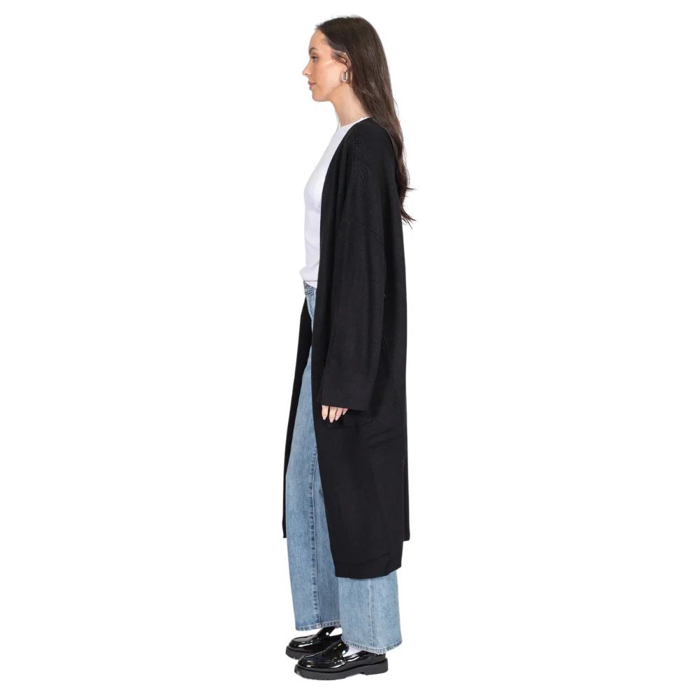 Brunette The Matilda Rib Knit Cardigan - Image 2