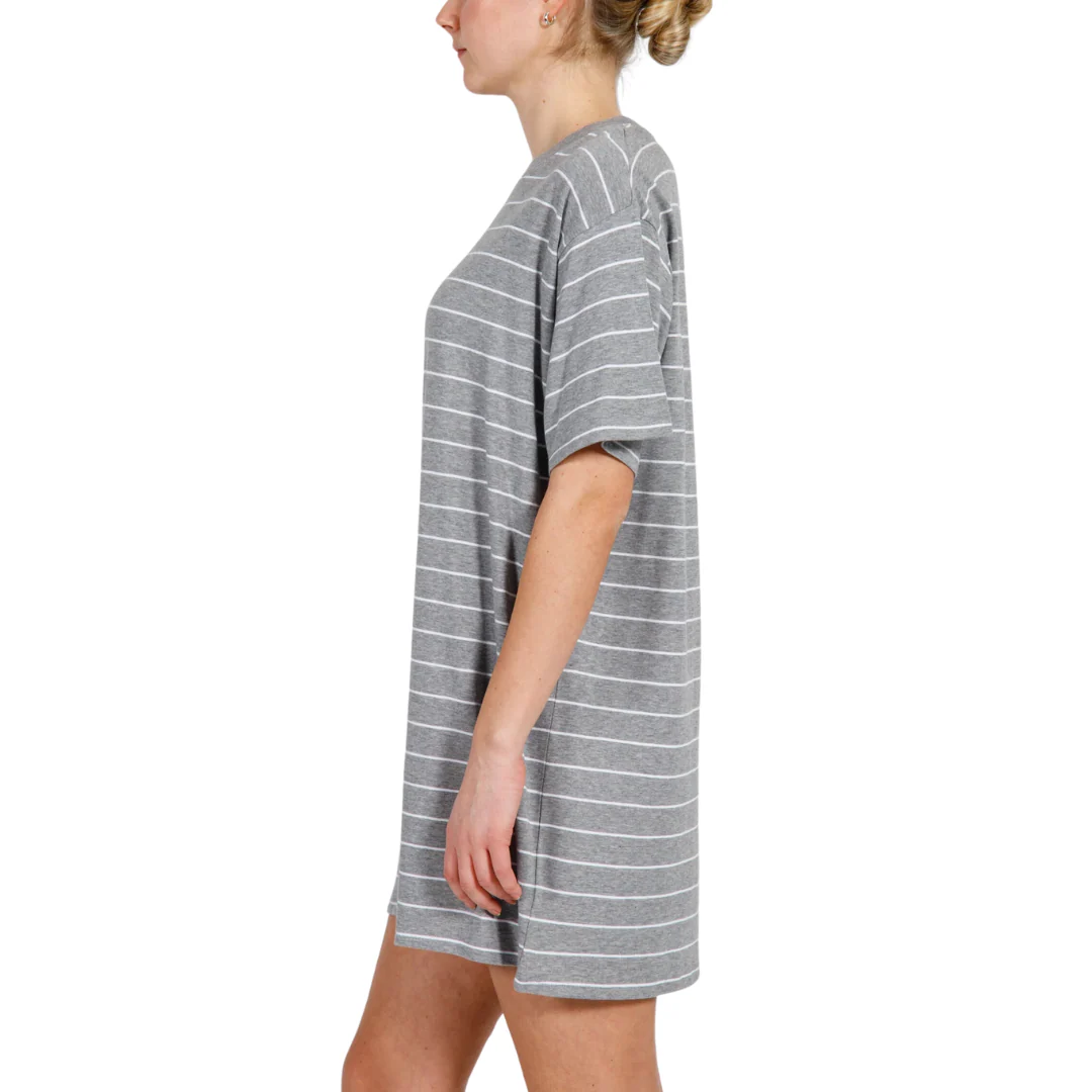 Brunette Womens Oversized Tee Dress - Image 2