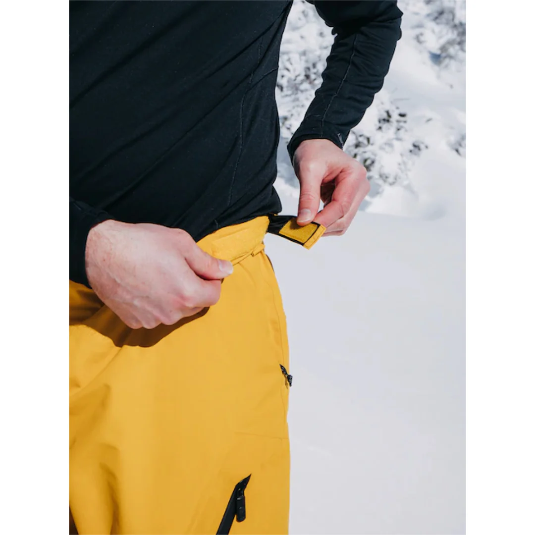 Burton Men's [ak] Cyclic GORE‑TEX 2L Pants - Goldenrod - Image 4