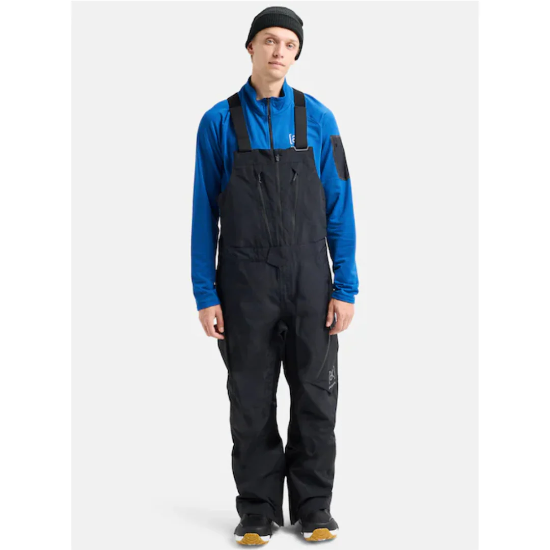 Burton Men's [ak] Cyclic GORE-TEX Bib Pants - True Black - Image 2