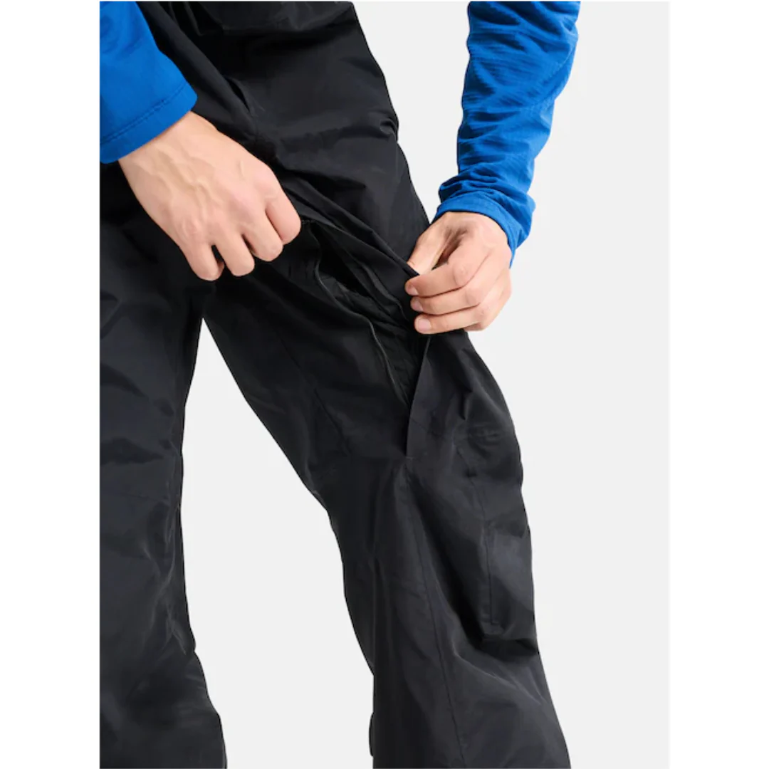 Burton Men's [ak] Cyclic GORE-TEX Bib Pants - True Black - Image 4