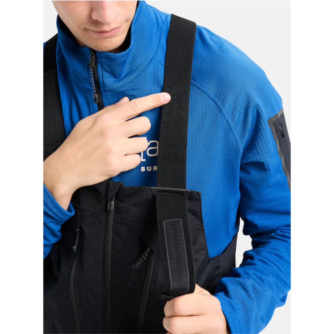 Burton Men's [ak] Cyclic GORE-TEX Bib Pants - True Black - Image 8
