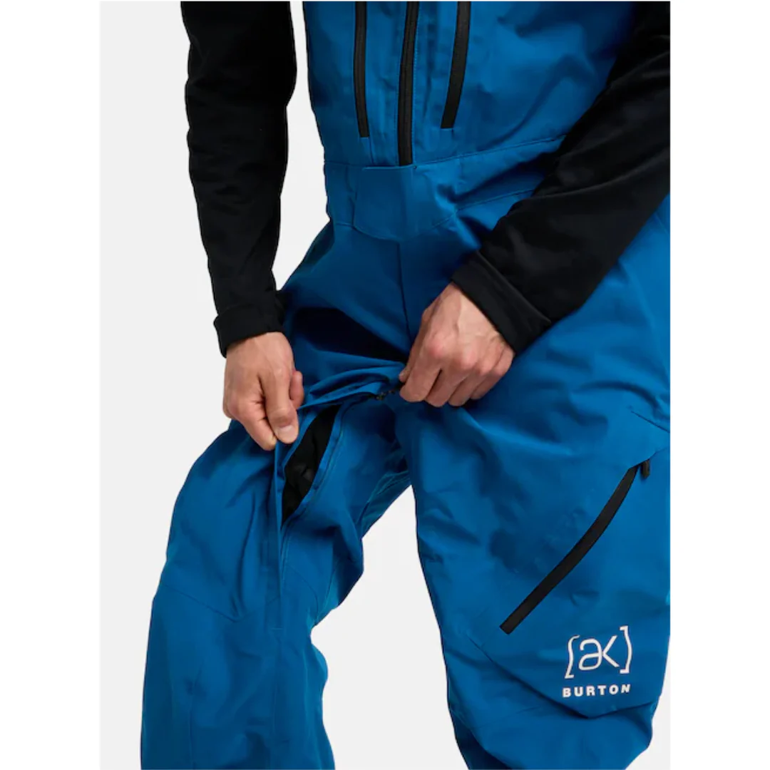 Burton Men's AK Cyclic Gore -Tex Bib Snowpants-Blue Teal - Image 7