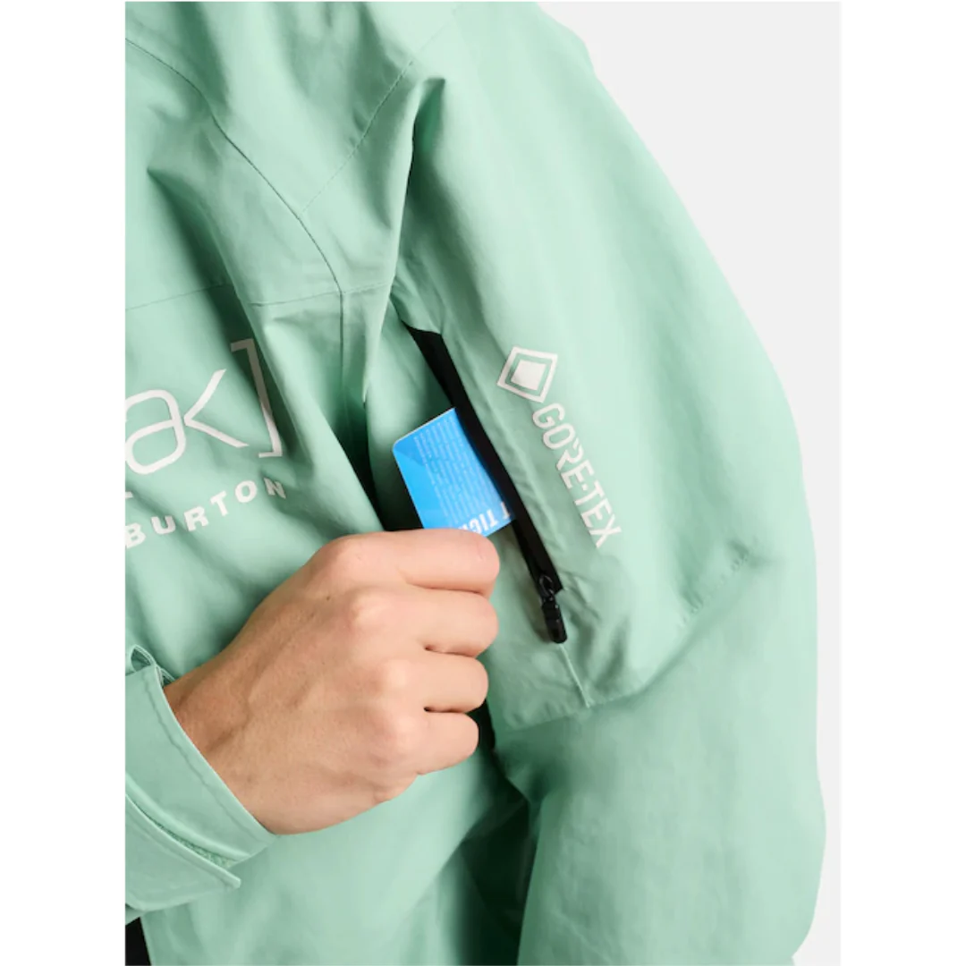 Burton Men's [ak] Cyclic GORE‑TEX Jacket - Soft Sage - Image 6