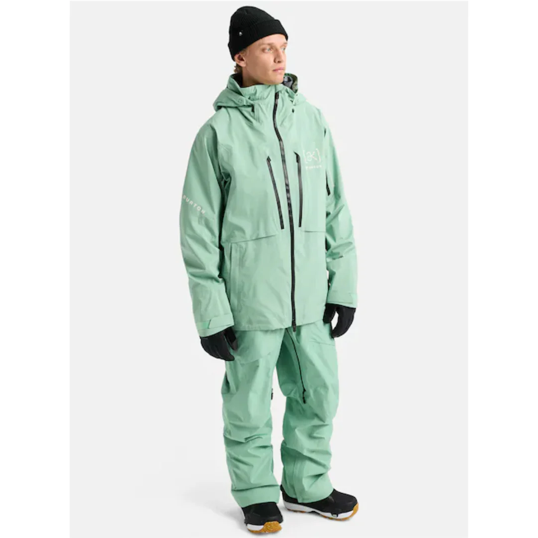 Burton Men's [ak] Hover GORE‑TEX C-Knit 3L Stretch Jacket - Soft Sage - Image 10