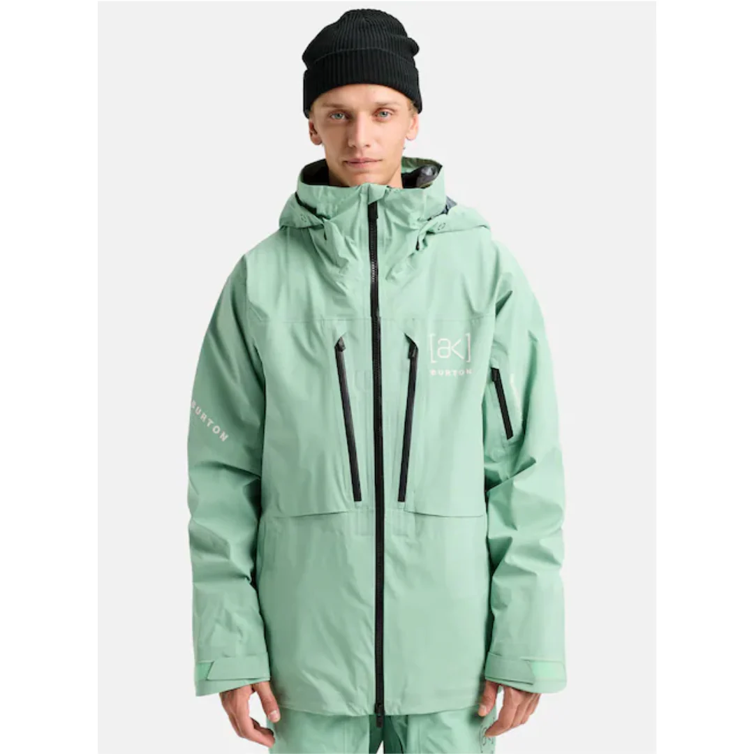 Burton Men's [ak] Hover GORE‑TEX C-Knit 3L Stretch Jacket - Soft Sage - Image 2