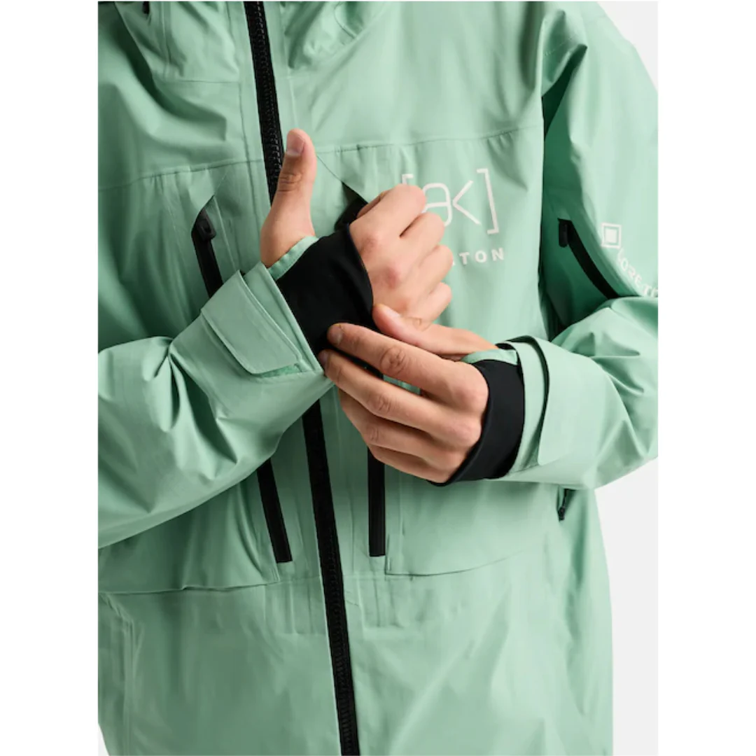 Burton Men's [ak] Hover GORE‑TEX C-Knit 3L Stretch Jacket - Soft Sage - Image 4