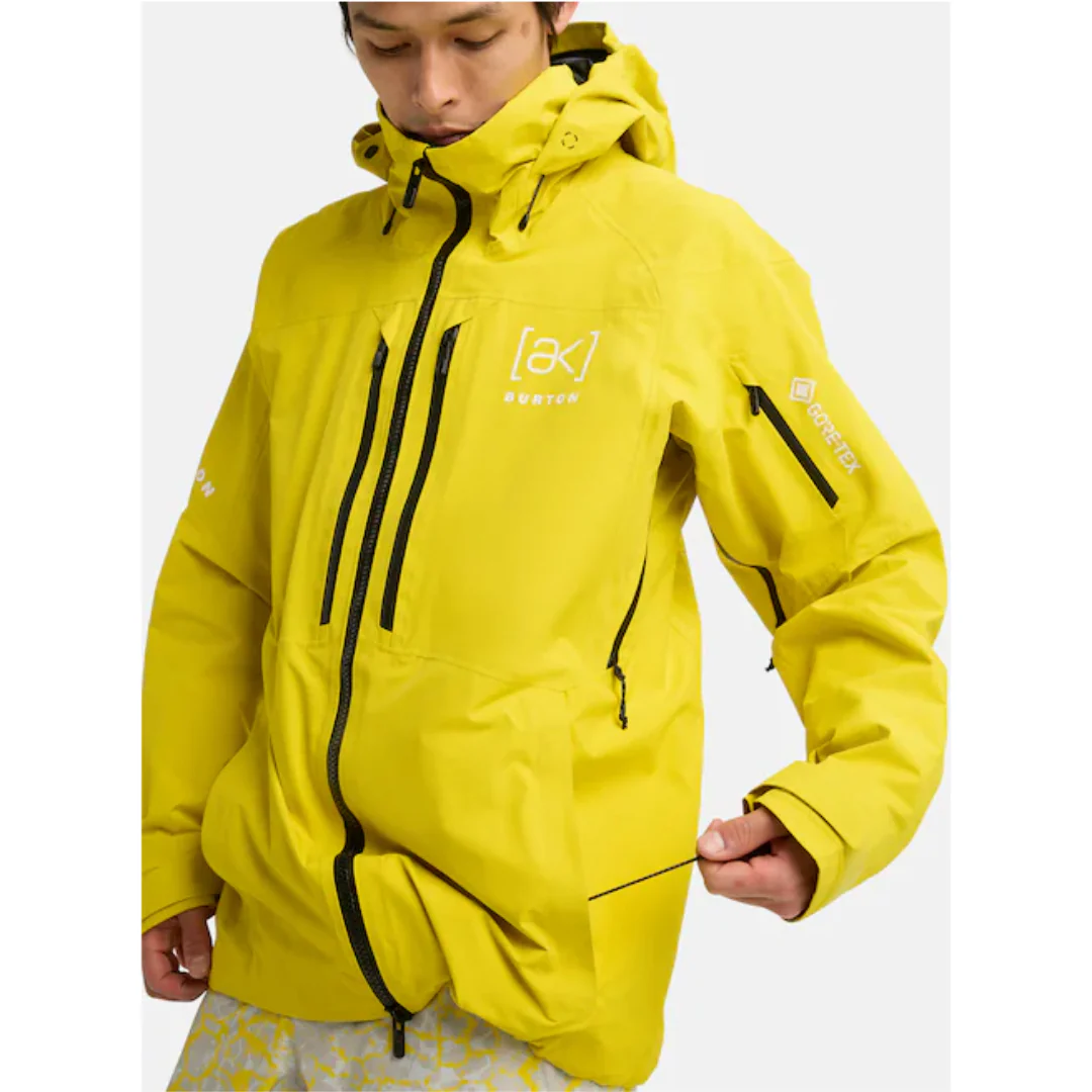 Burton Men's [ak] Swash GORE‑TEX 2L Jacket - Atomic Yellow - Image 10