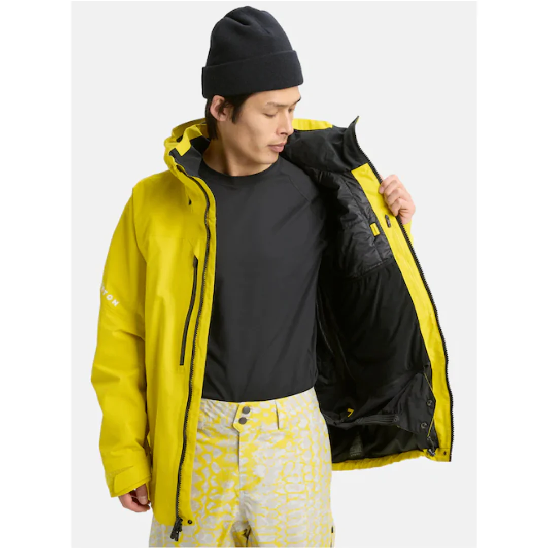 Burton Men's [ak] Swash GORE‑TEX 2L Jacket - Atomic Yellow - Image 11