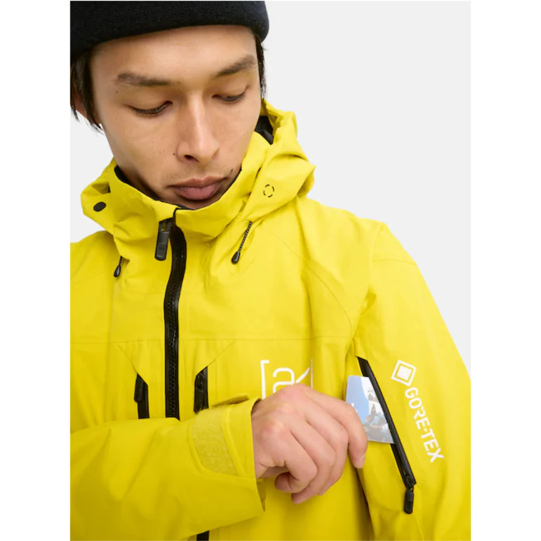 Burton Men's [ak] Swash GORE‑TEX 2L Jacket - Atomic Yellow - Image 8