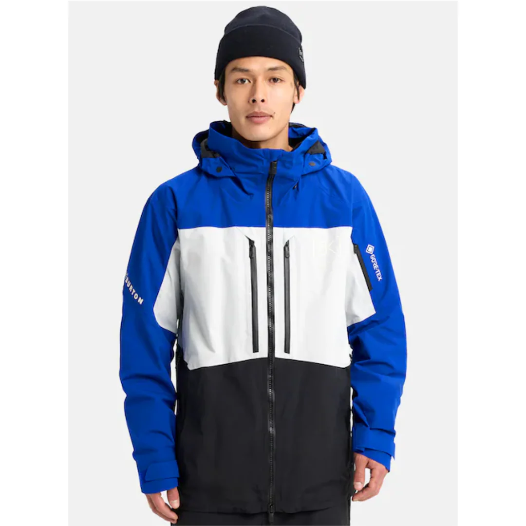 Burton Men's [ak] Swash GORE‑TEX 2L Jacket -True Black/Blue - Image 2