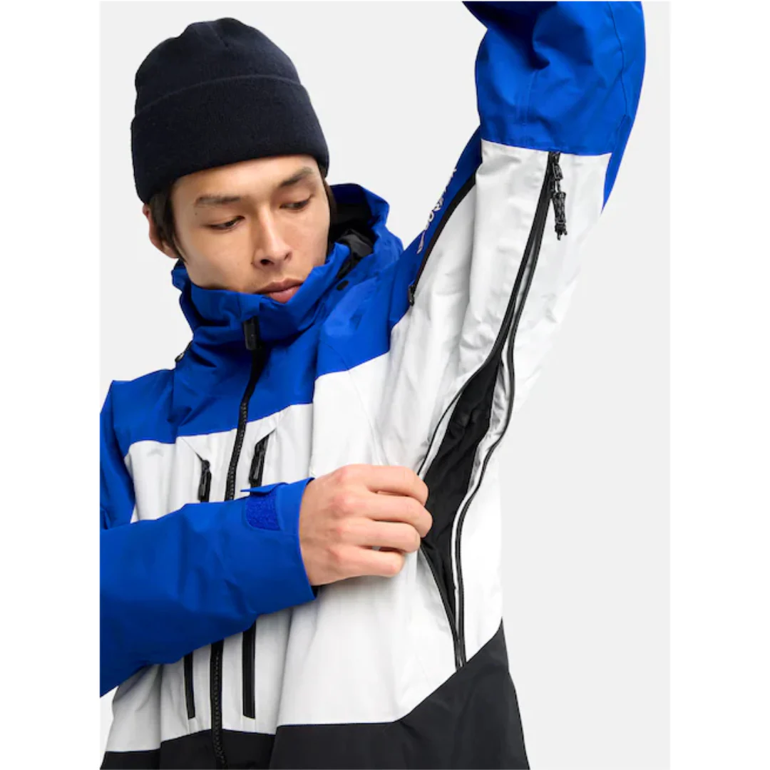 Burton Men's [ak] Swash GORE‑TEX 2L Jacket -True Black/Blue - Image 7