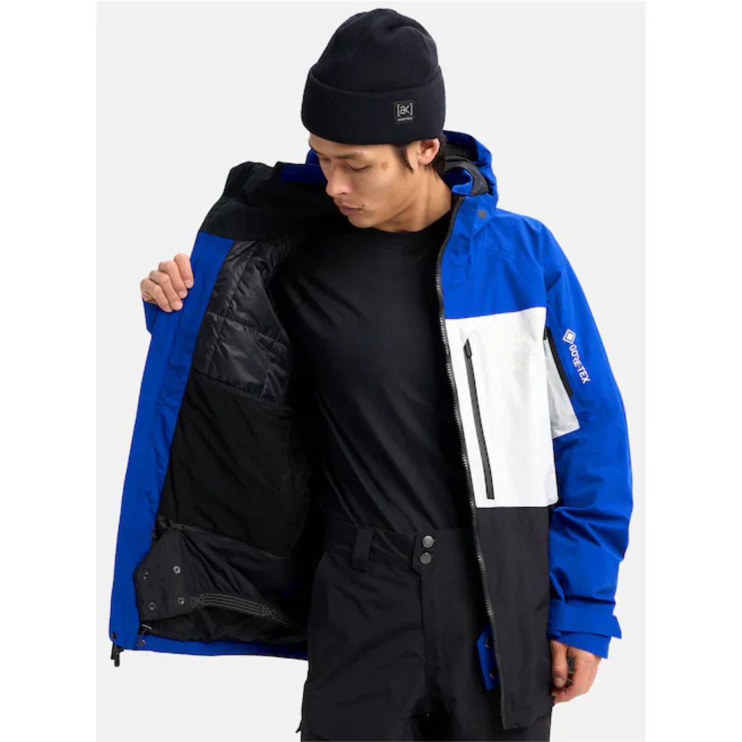 Burton Men's [ak] Swash GORE‑TEX 2L Jacket -True Black/Blue - Image 9