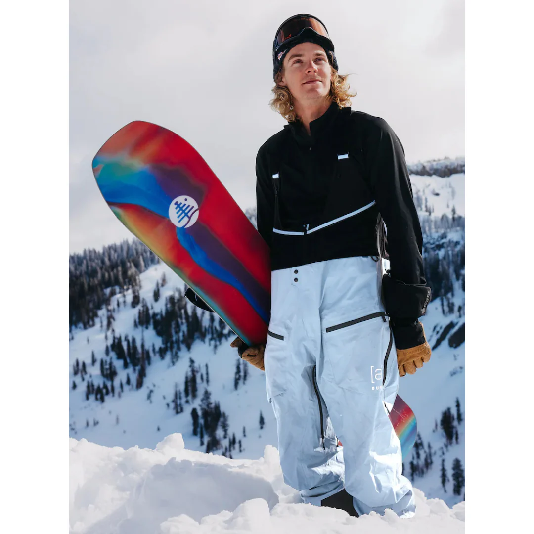 Burton Men's [ak] Tusk GORE-TEX 3L PRO Hi-Top Bib Pants - Dusty Blue - Image 2