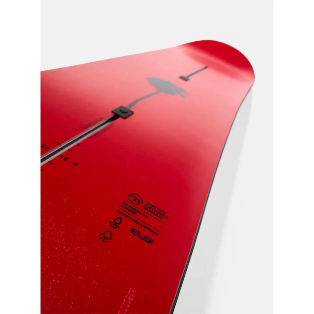 Burton Men's Blossom Camber Snowboard-Cherry Blossom - Image 3