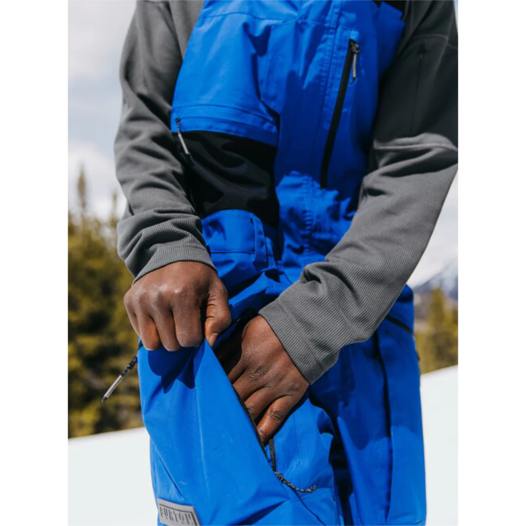 Burton Men's Carbonate GORE-TEX 3L Bib Pants - Jake Blue - Image 2