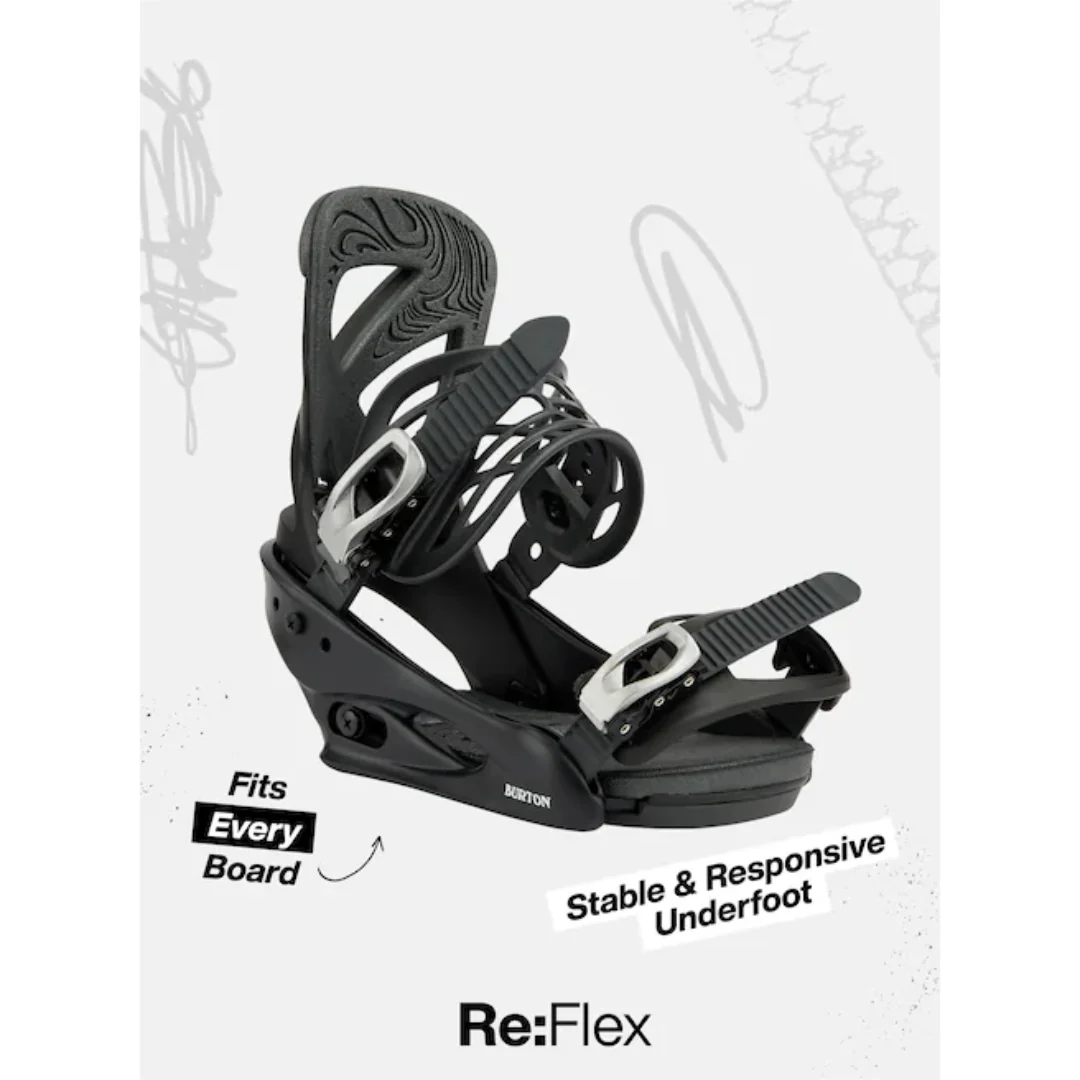 Burton Men's Cartel Re:Flex Snowboard Bindings - Bluestone - Image 4