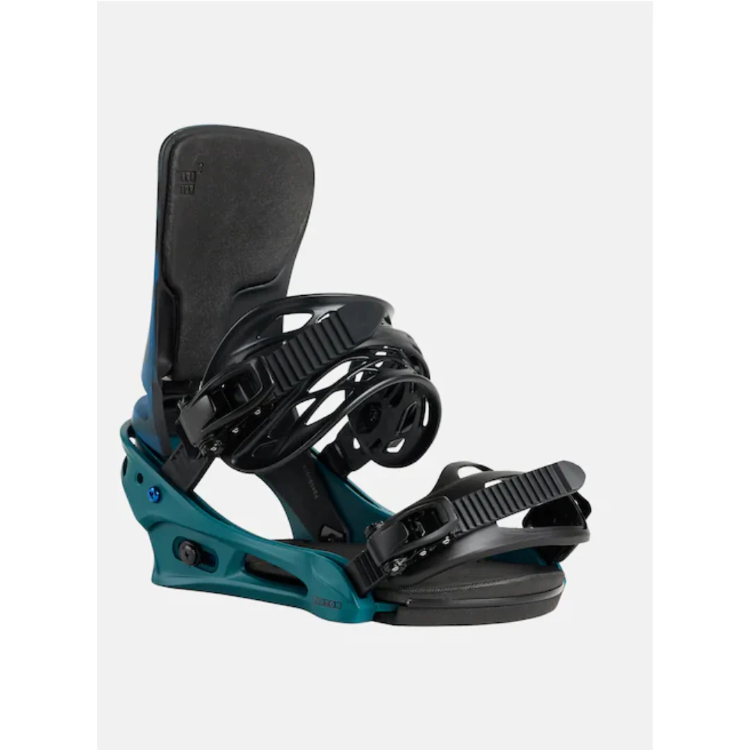Burton - Men's Cartel Re:Flex Snowboard Bindings - Evergreen Shatter
