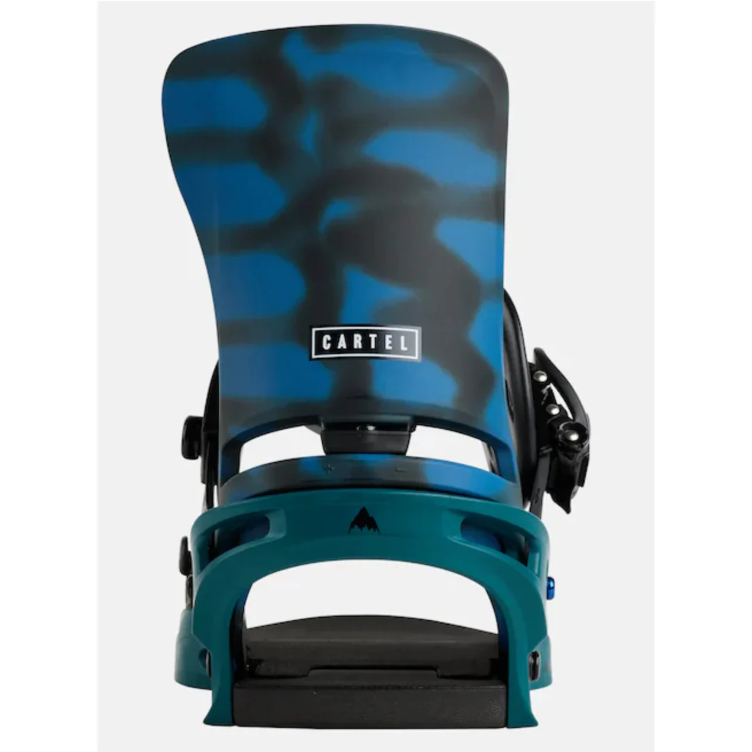 Burton - Men's Cartel Re:Flex Snowboard Bindings - Evergreen Shatter - Image 3