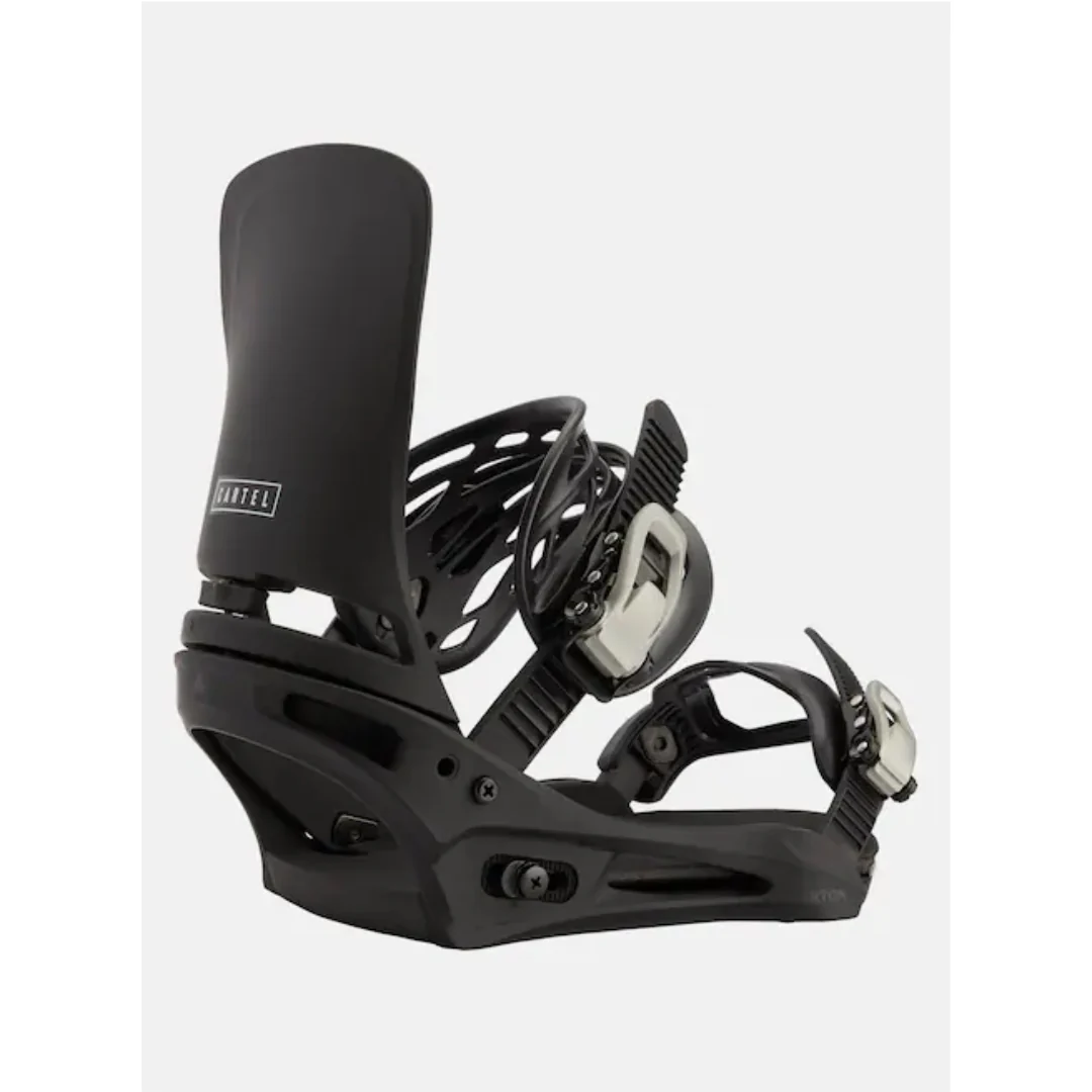 Burton Men's Cartel Re:Flex Snowboard Bindings - Black