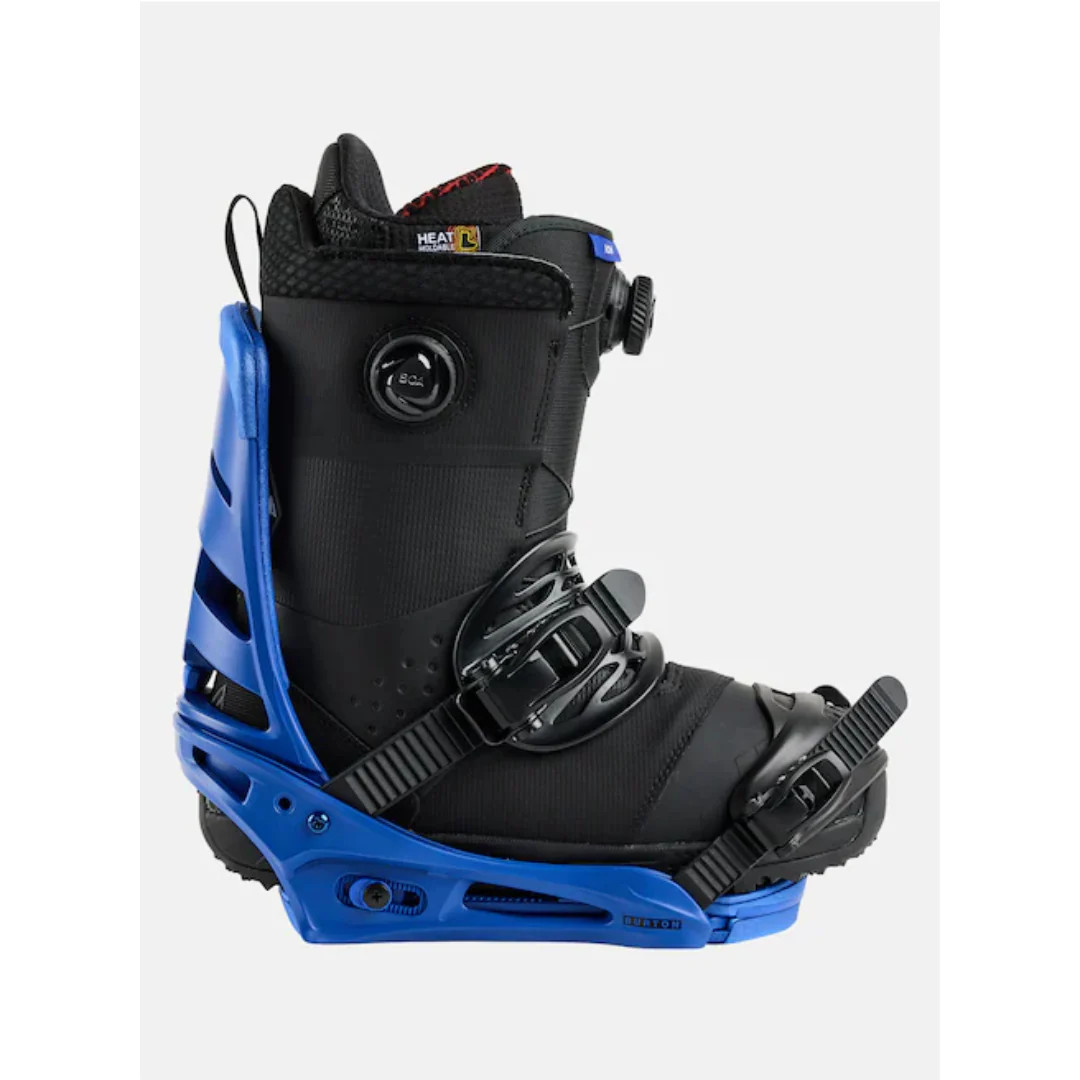 Burton Men's Mission Snowboard Bindings - Jake Blue - Image 6