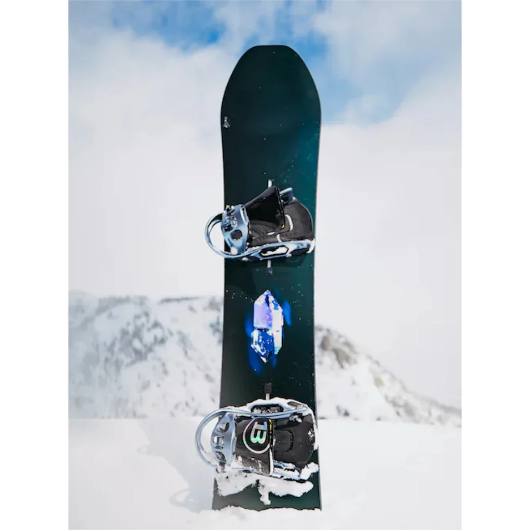 Burton Men's Mystery Deep Thinker Camber Snowboard-Multi - Image 9