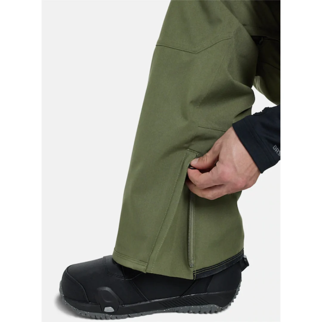 Burton Men's Reserve 2L Bib Pants - Petrol Green - Image 6