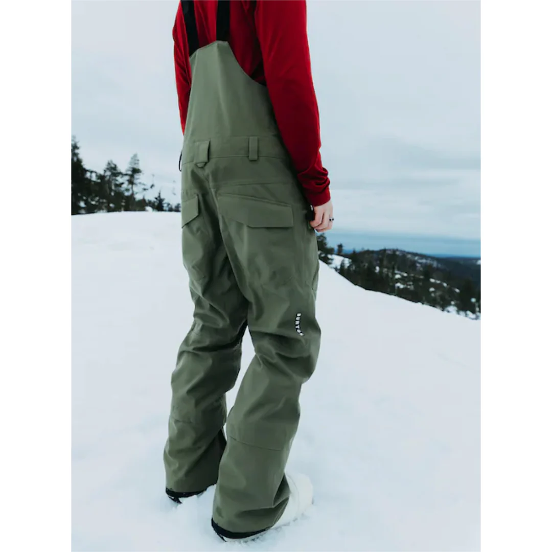 Burton Men's Reserve 2L Bib Pants - Petrol Green - Image 8