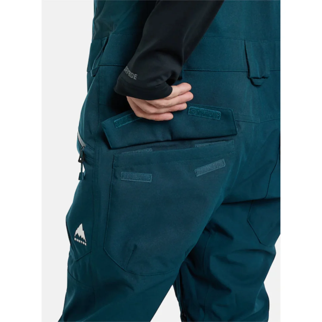Burton Men's Reserve 2L Bib Snowpants-Deep Emerald - Image 7