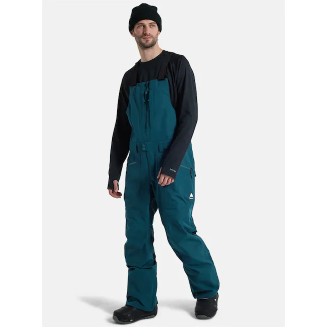 Burton Men's Reserve 2L Bib Snowpants-Deep Emerald - Image 8