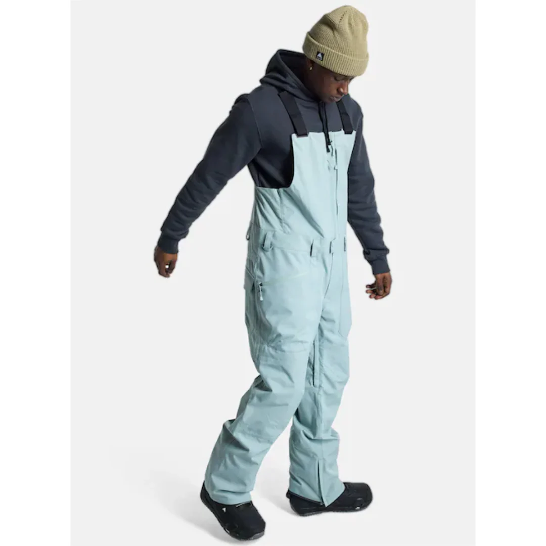Burton Men's Reserve 2L Bib Snowpants-Petrol Green - Image 2