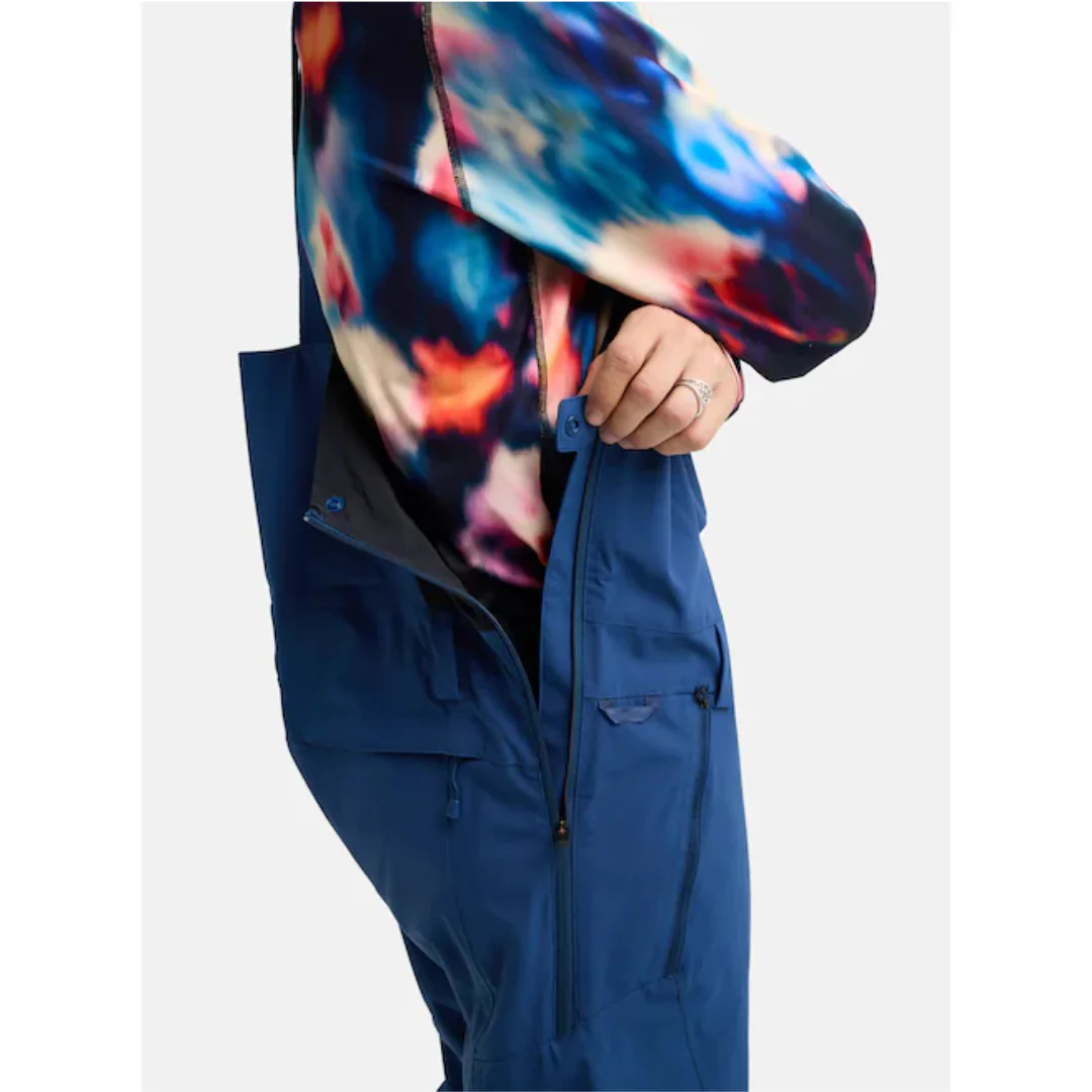 Burton Men's Reserve 2L Stretch Bib Snowpants-Nightfall - Image 7