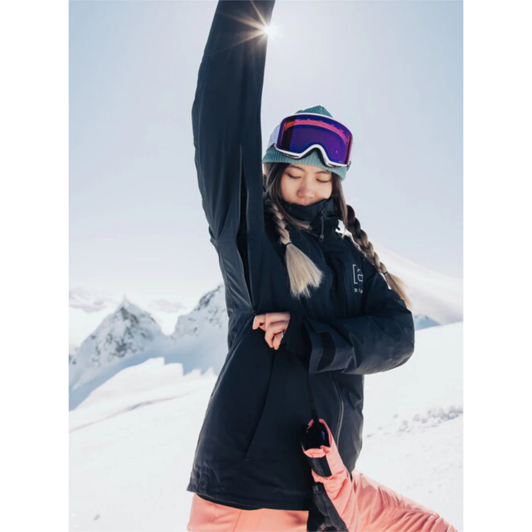 Burton Women's [ak] Flare 2L Down GORE-TEX Down Jacket - True Black - Image 3