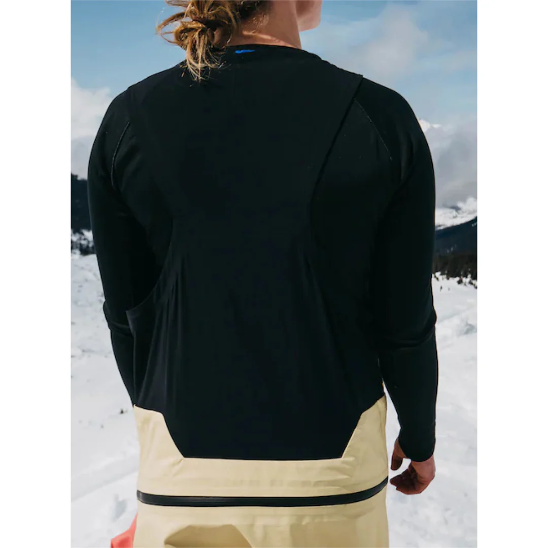 Burton Women's [ak] Kalausi GORE-TEX C-Knit 3L Bib Pants - Buttermilk - Image 4