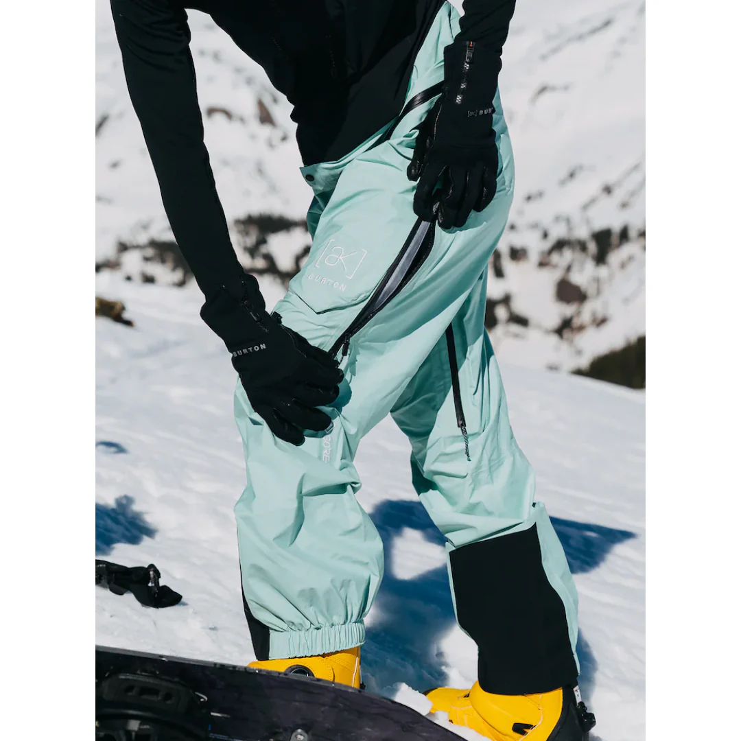Burton Women's [ak] Kalausi GORE-TEX C-Knit 3L Bib Pants - Powder Mint - Image 2