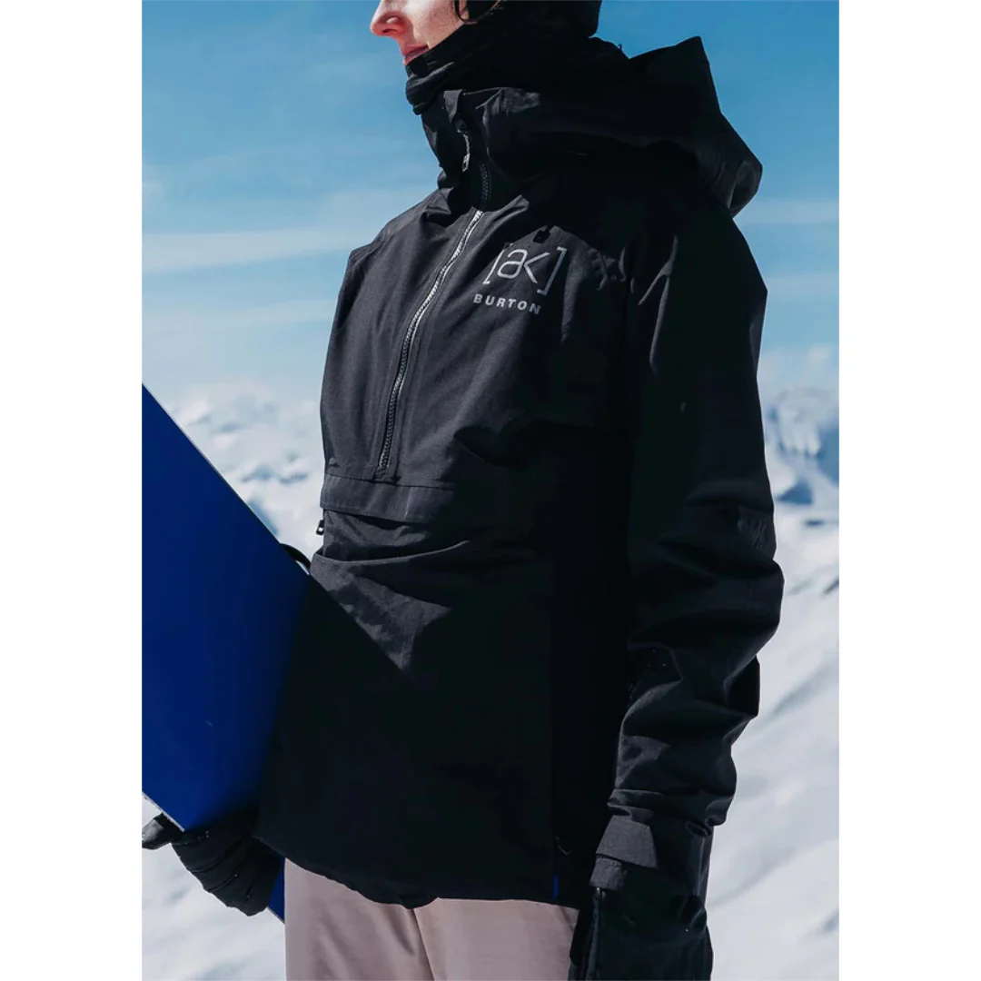 Burton Women's [ak] Kimmy GORE-TEX 2L Anorak Jacket - True Black - Image 7