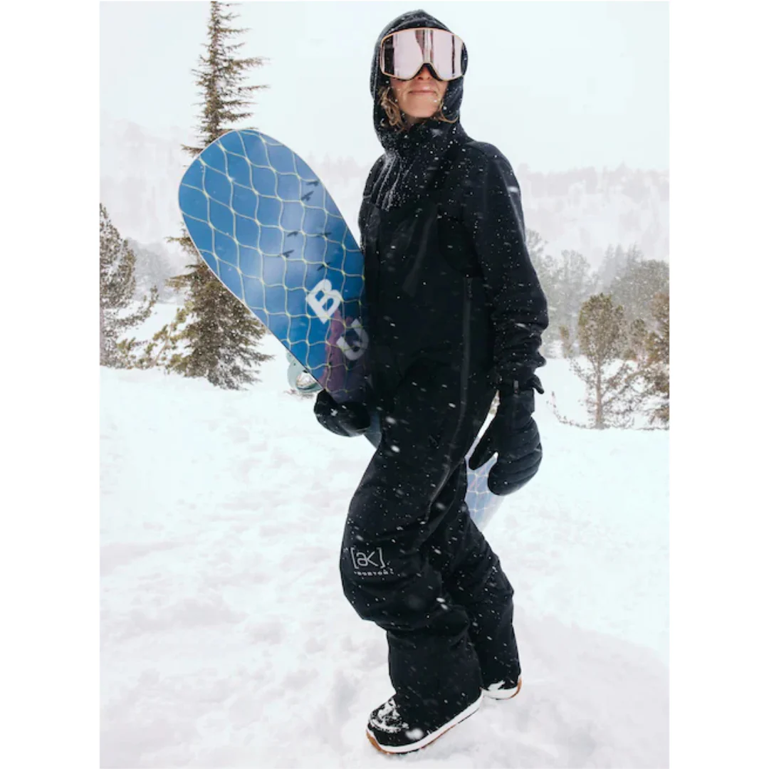Burton Women's AK Kimmy Gore Tex 2L Bib Snowpants-True Black - Image 2