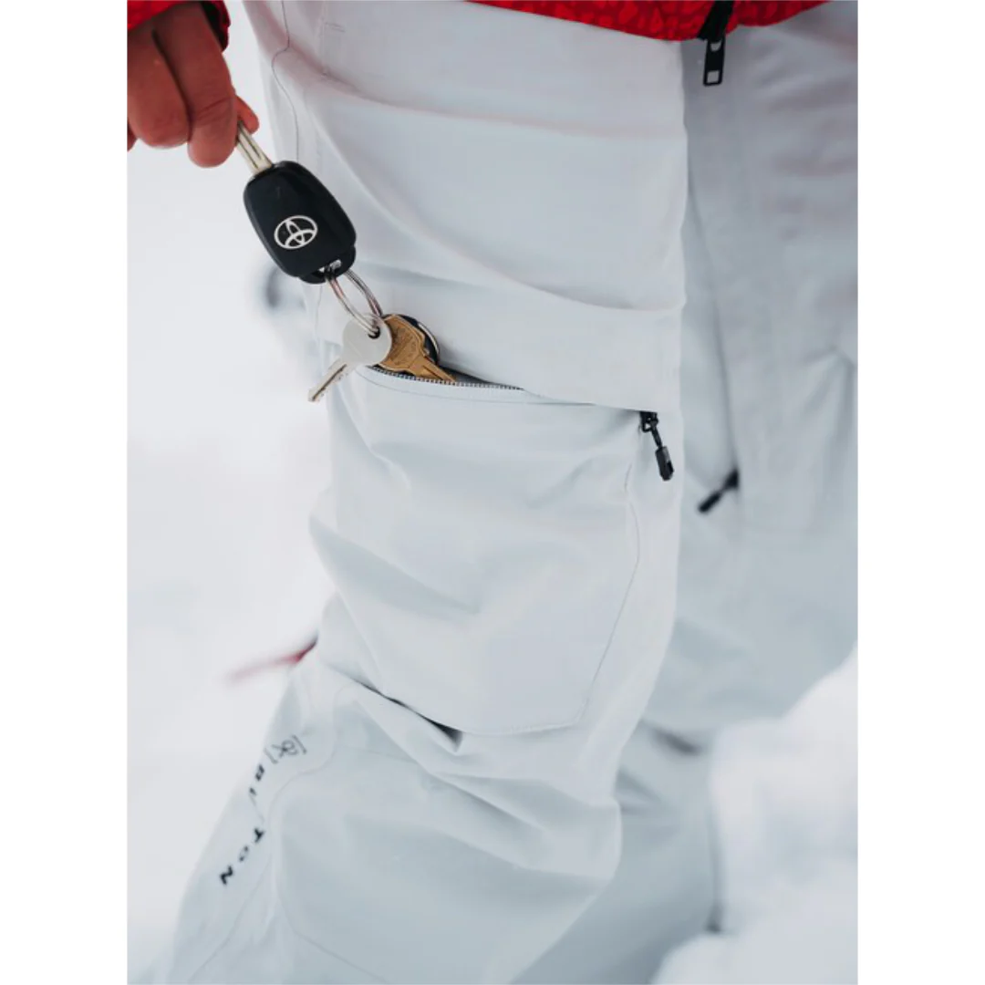 Burton Women's [ak] Summit GORE-TEX 2L Pants - Gray Cloud - Image 2