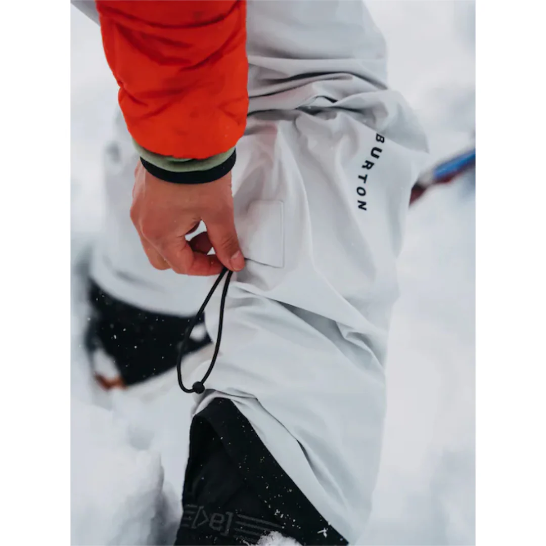 Burton Women's [ak] Summit GORE-TEX 2L Pants - Gray Cloud - Image 3