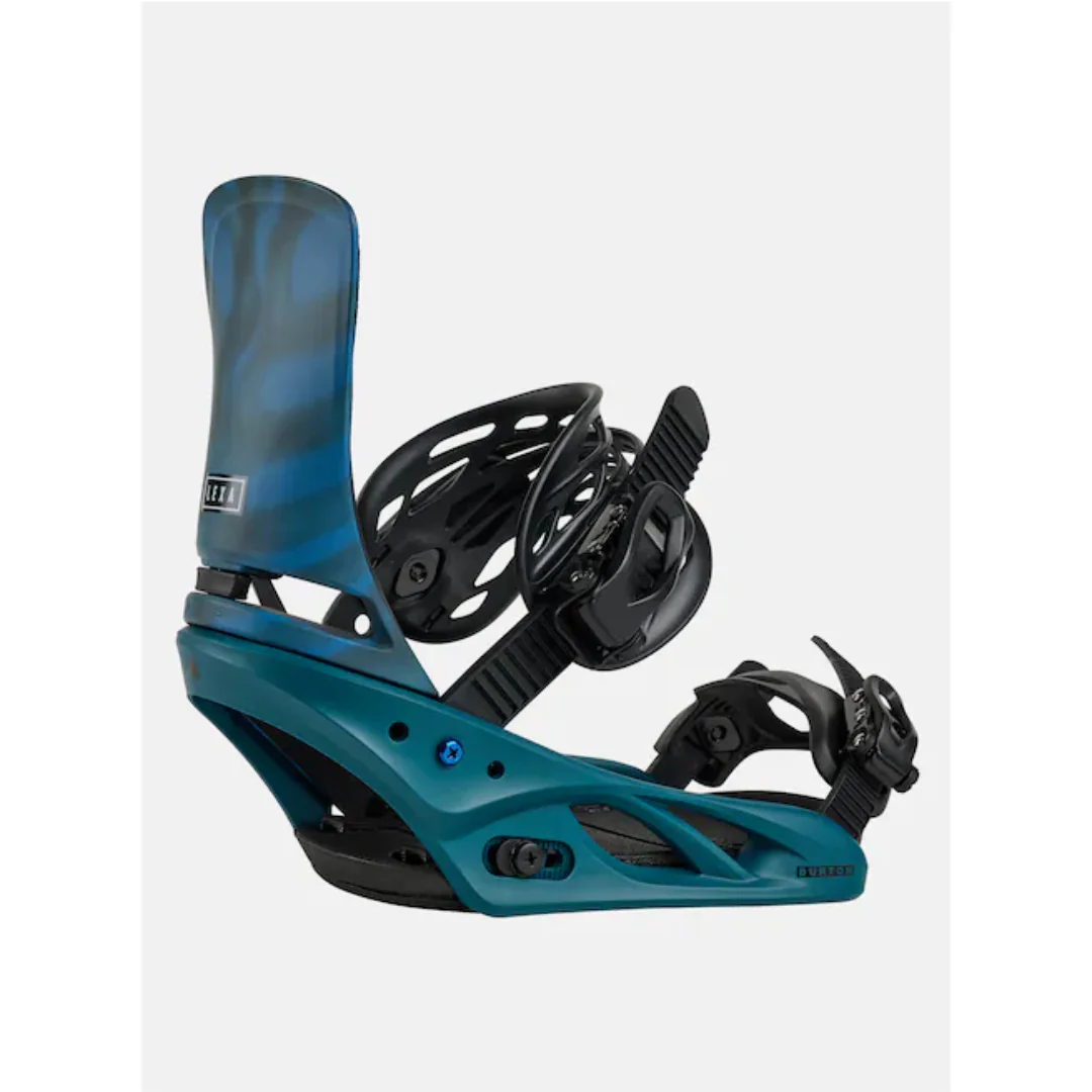Burton Women's Lexa Snowboard Bindings - Evergreen Shatter - Image 2