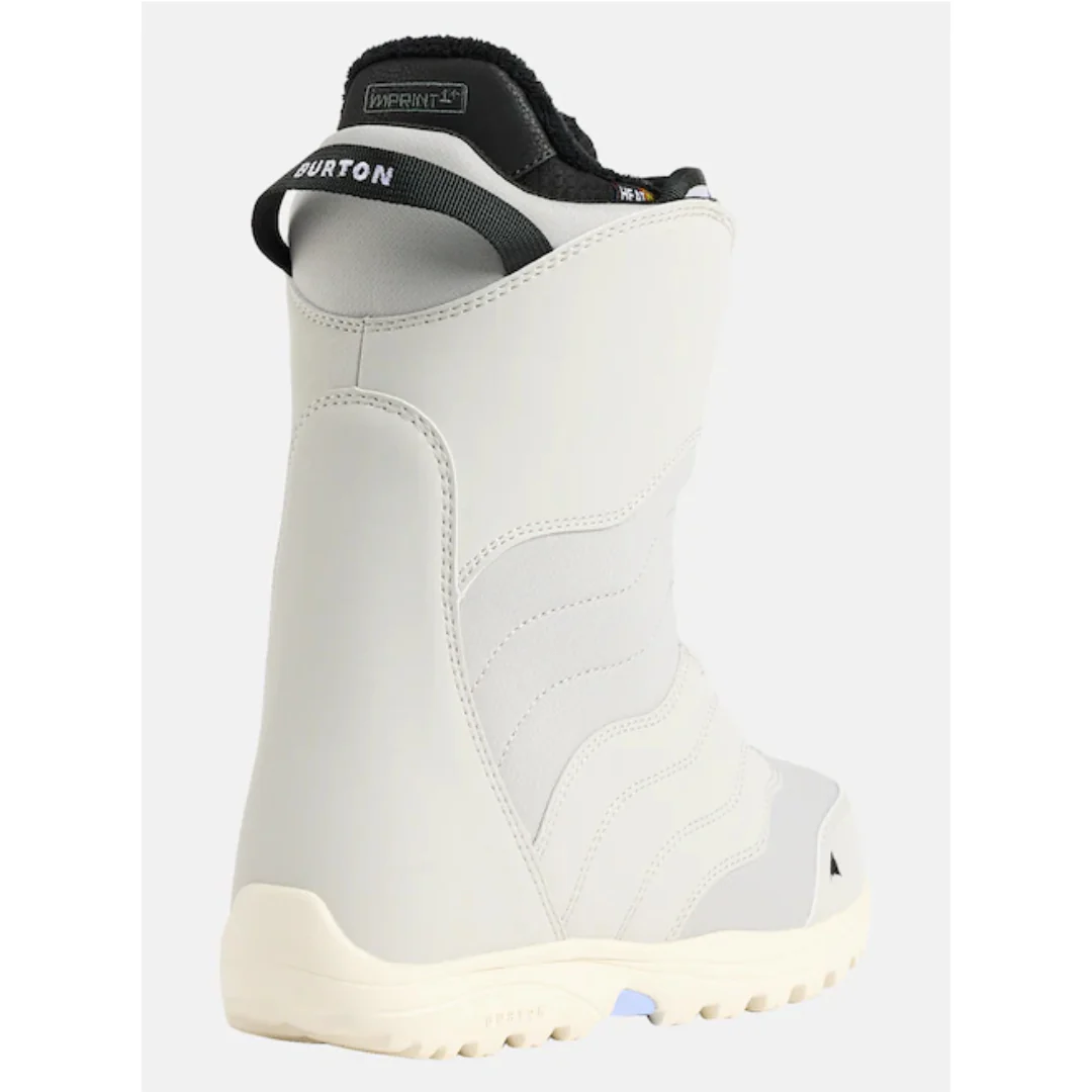 Burton Women's Mint Boa Snowboard Boots - Gray Cloud - Image 2