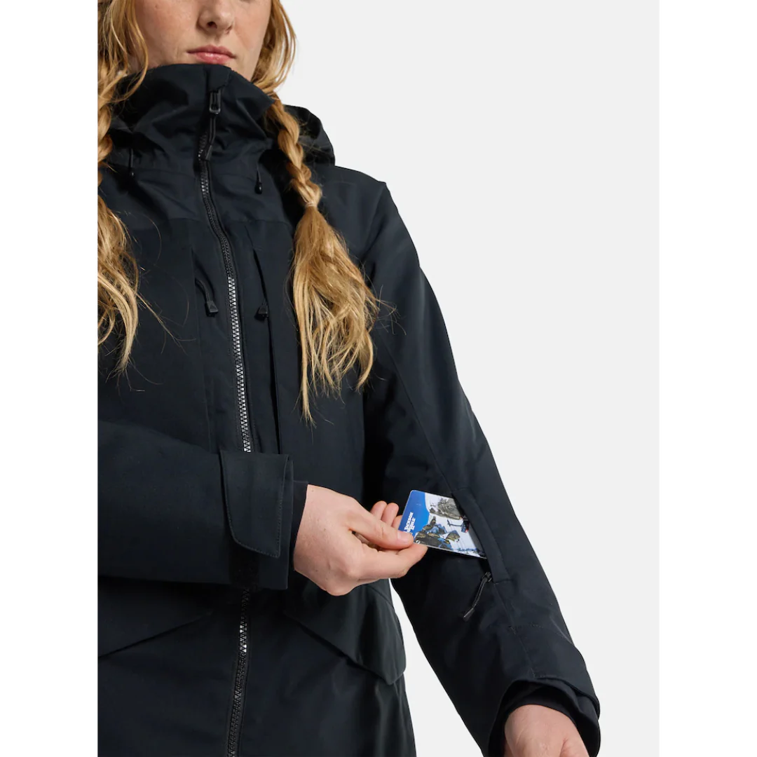 Burton Women's Prowess Jacket - True Black - Image 6