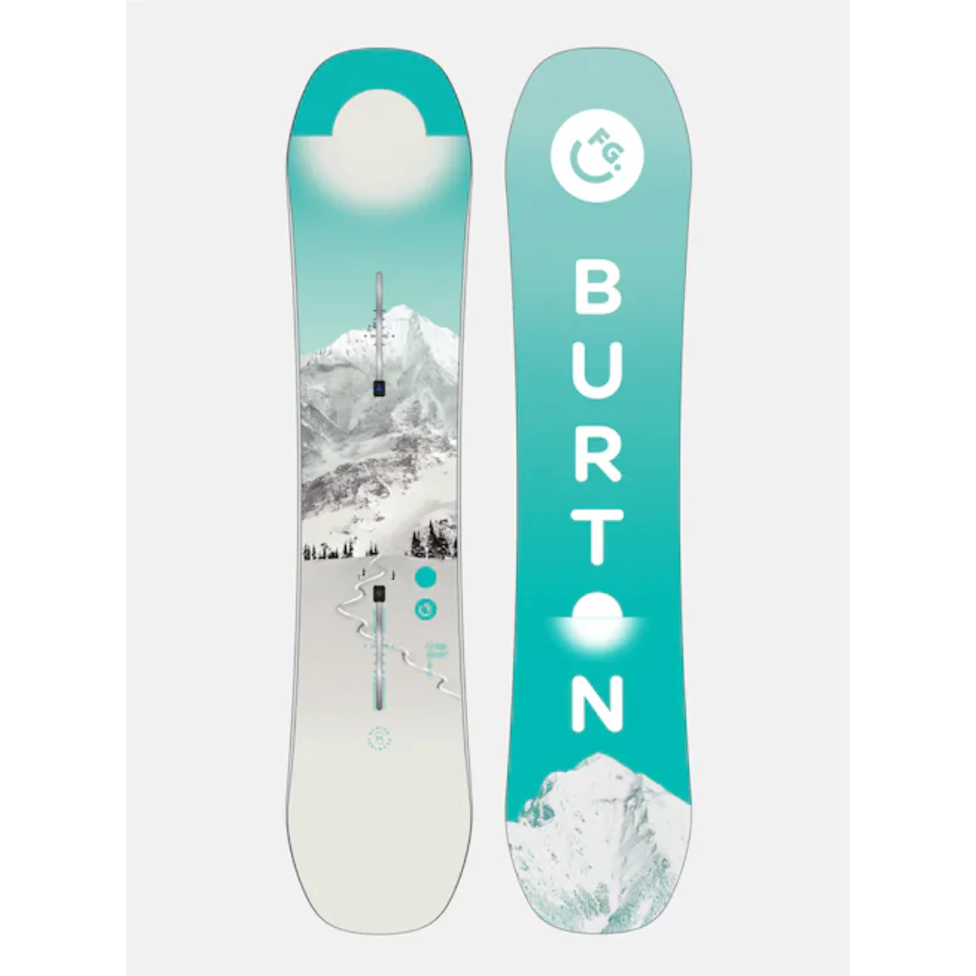Burton Youth Feel Good Smalls Camber Snowboard Snowboard-Multi