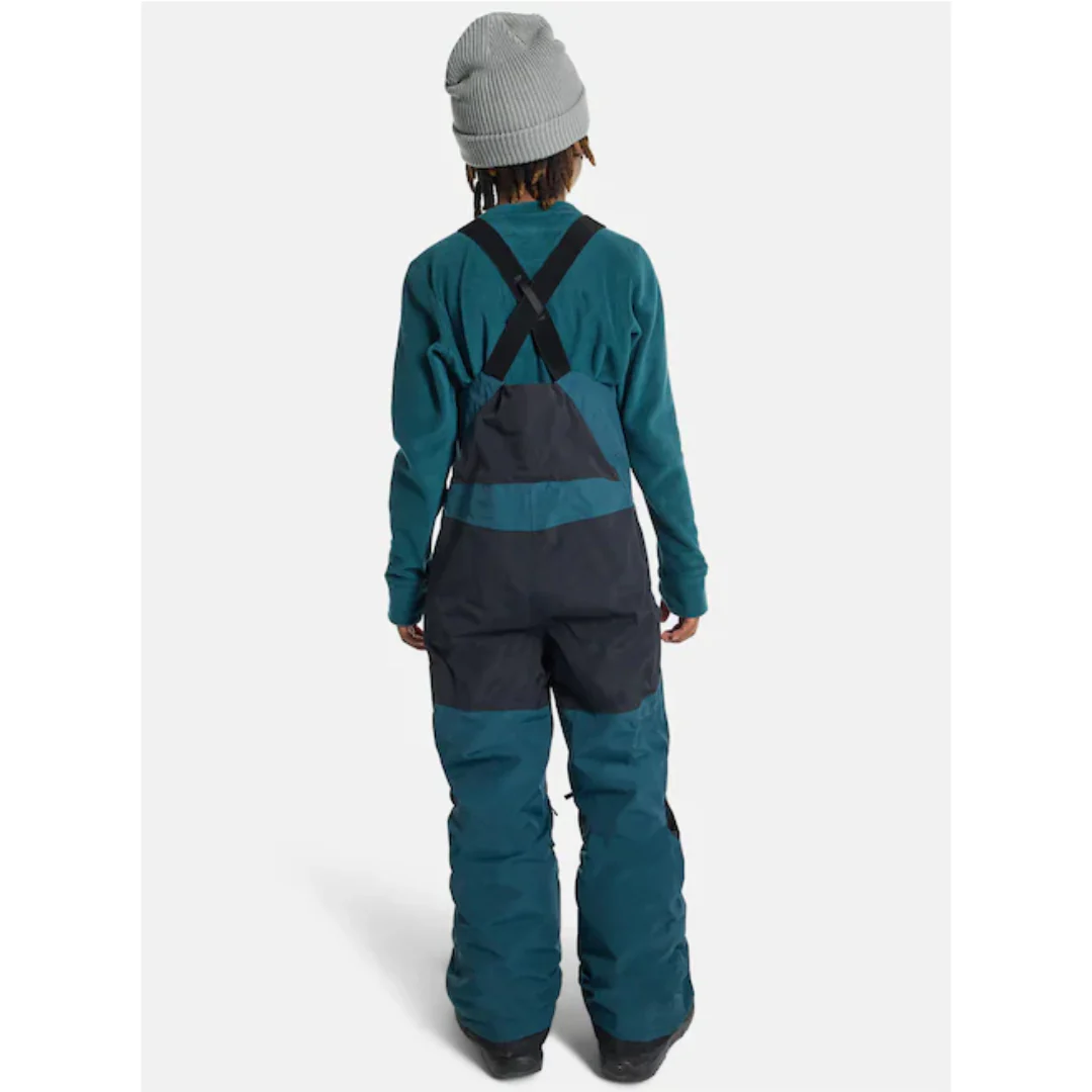 Burton Youth Skylar 2L Bib Snowpants-Deep Emerald - Image 3