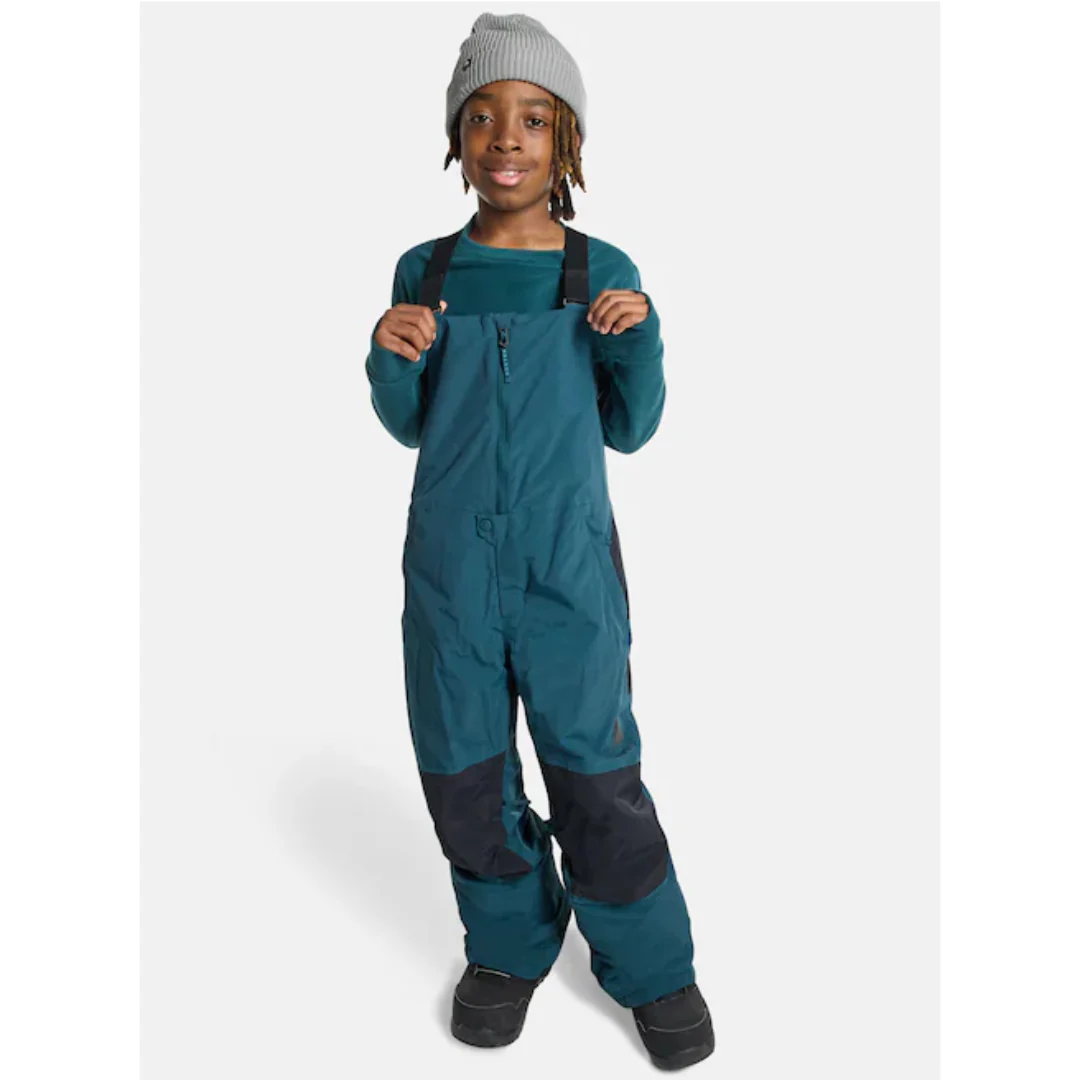 Burton Youth Skylar 2L Bib Snowpants-Deep Emerald - Image 9