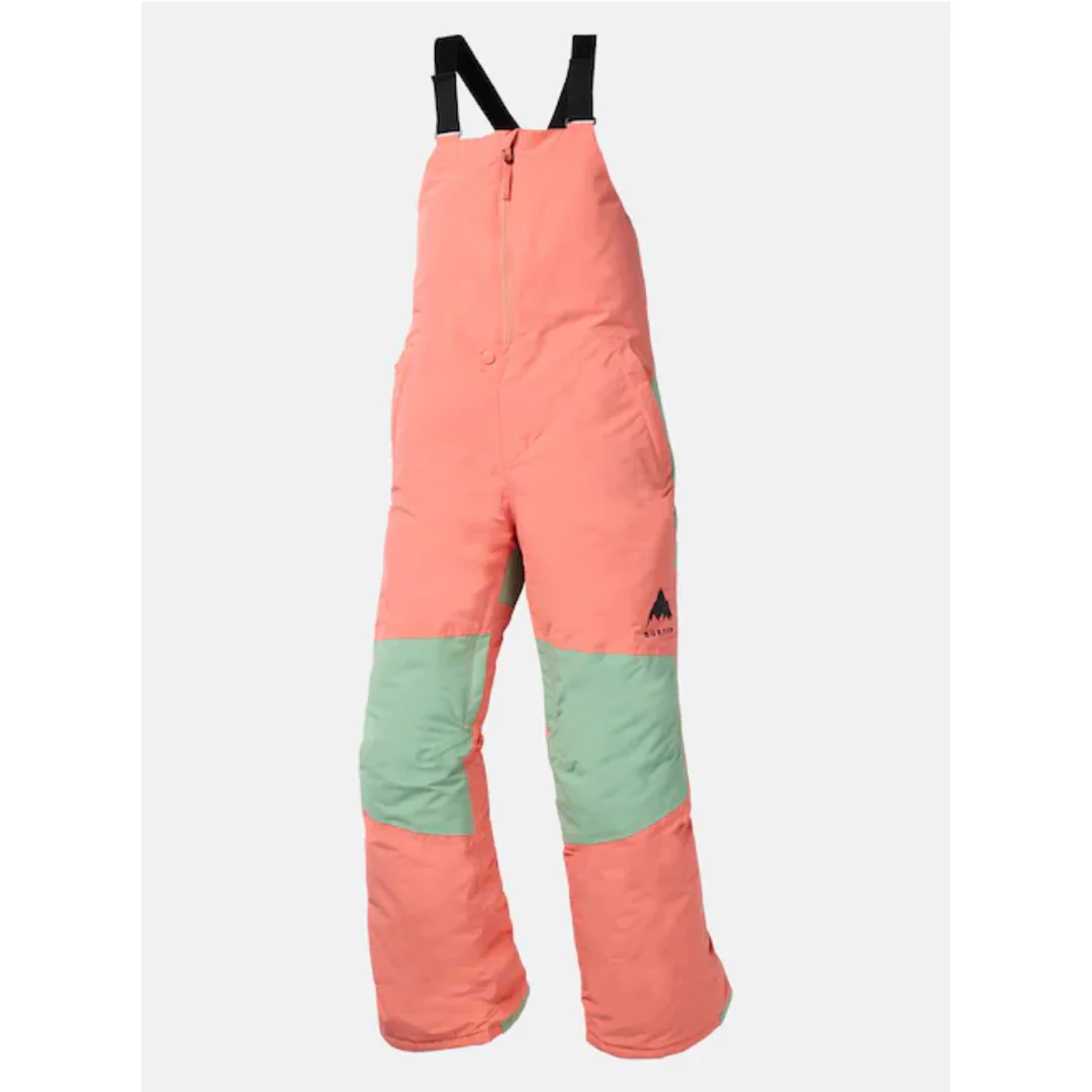 Burton Youth Skylar 2L Bib Snowpants-Peach Echo