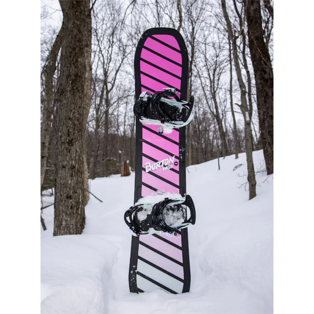 Burton Youth Smalls Snowboard-Pink - Image 2